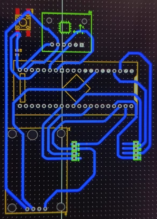 PCB layout for the search and rescue device