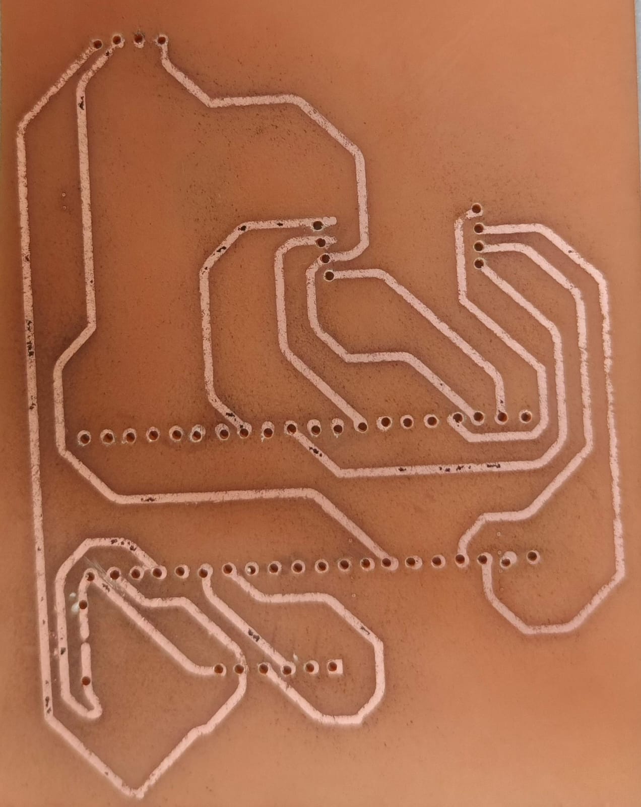 Fabricated PCB for the responder unit